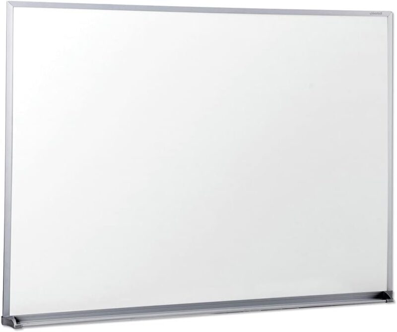 43624 Dry Erase Board amine 48 x 36 Satin-Finished Aluminum Frame