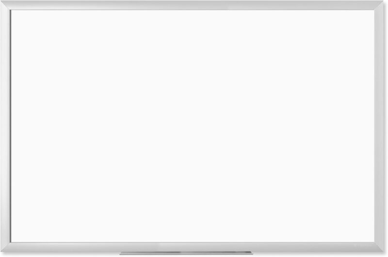 Magnetic Dry Erase Board 35"x23" Silver Aluminum Frame