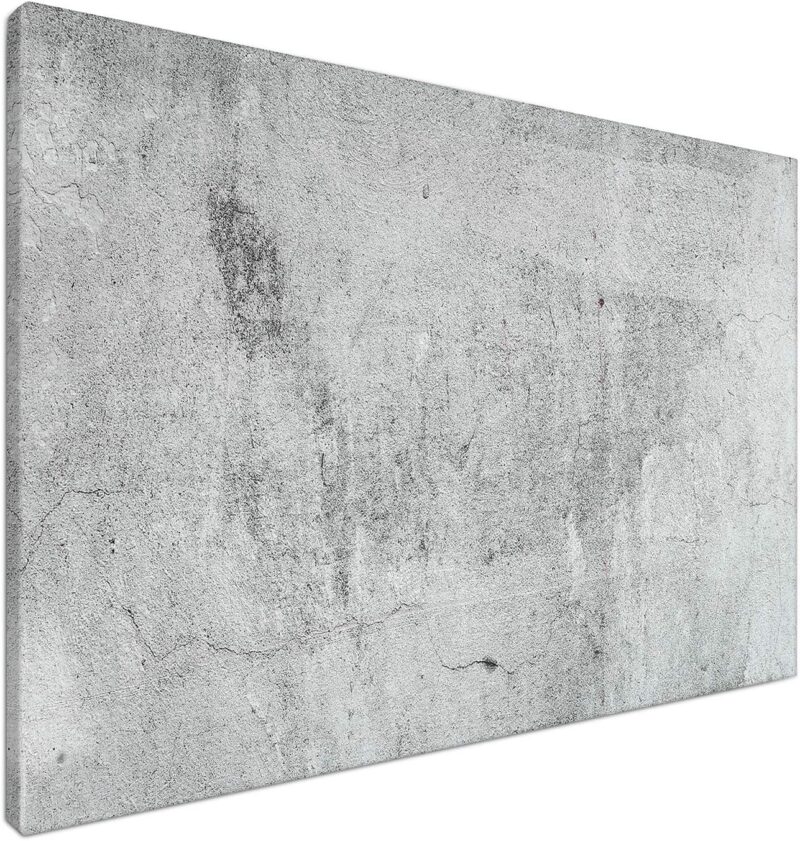 Magnetic Dry Erase Board - 24 x 36 inches ative White Board for Wall with nted sign Inclus 5 Magnets and Marker - Concrete